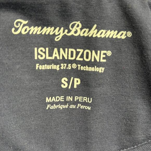 Tommy Bahama IslandZone Navy Nautical Beachy Quick Dry Golf Polo Womens Sz S - Picture 4 of 5